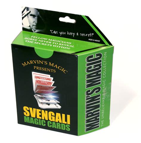 Improve your sleight of hand techniques with Svengali MJGC cards